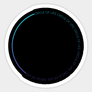 Circle of Life Sticker